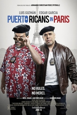 波多黎各人在巴黎海报