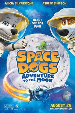 太空狗冒险到月球海报