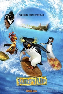 冲浪企鹅 海报