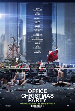 办公室圣诞派对 海报