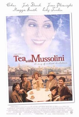 与墨索里尼喝茶 海报