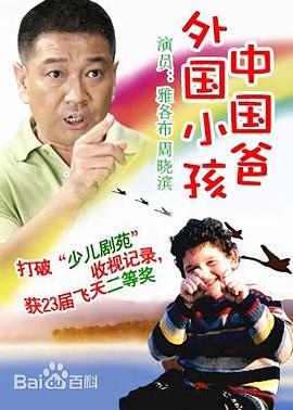 外国小孩中国爸海报